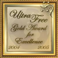 Ultra Free Awards - Gold Award of Excellence