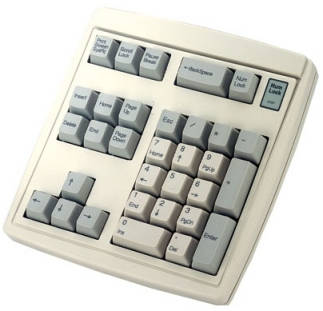 Real Estate Website Design on Ergonomic Keyboard Pad